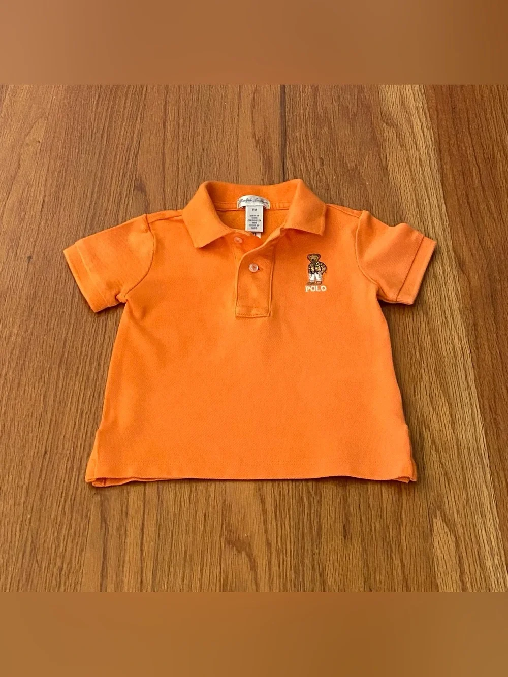 Ralph Lauren Toddler Polo Teddy Bear With Tan Pants Set